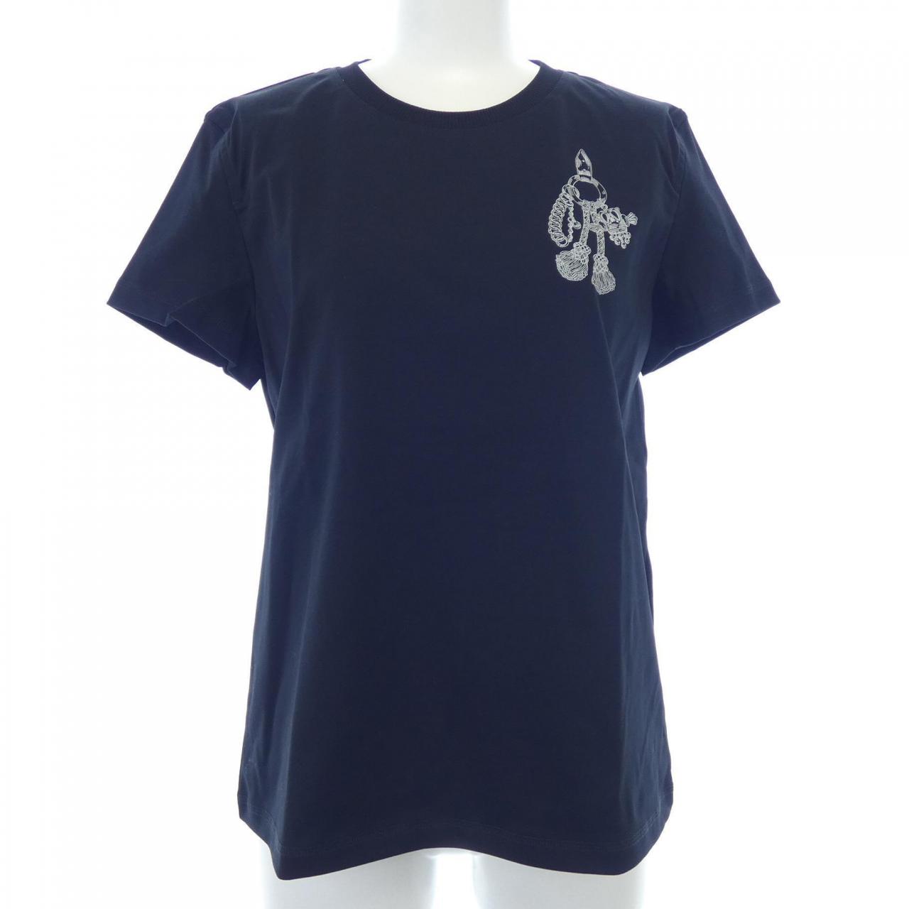 エルメス カルトゥッシュパルフロワ コットンTシャツ