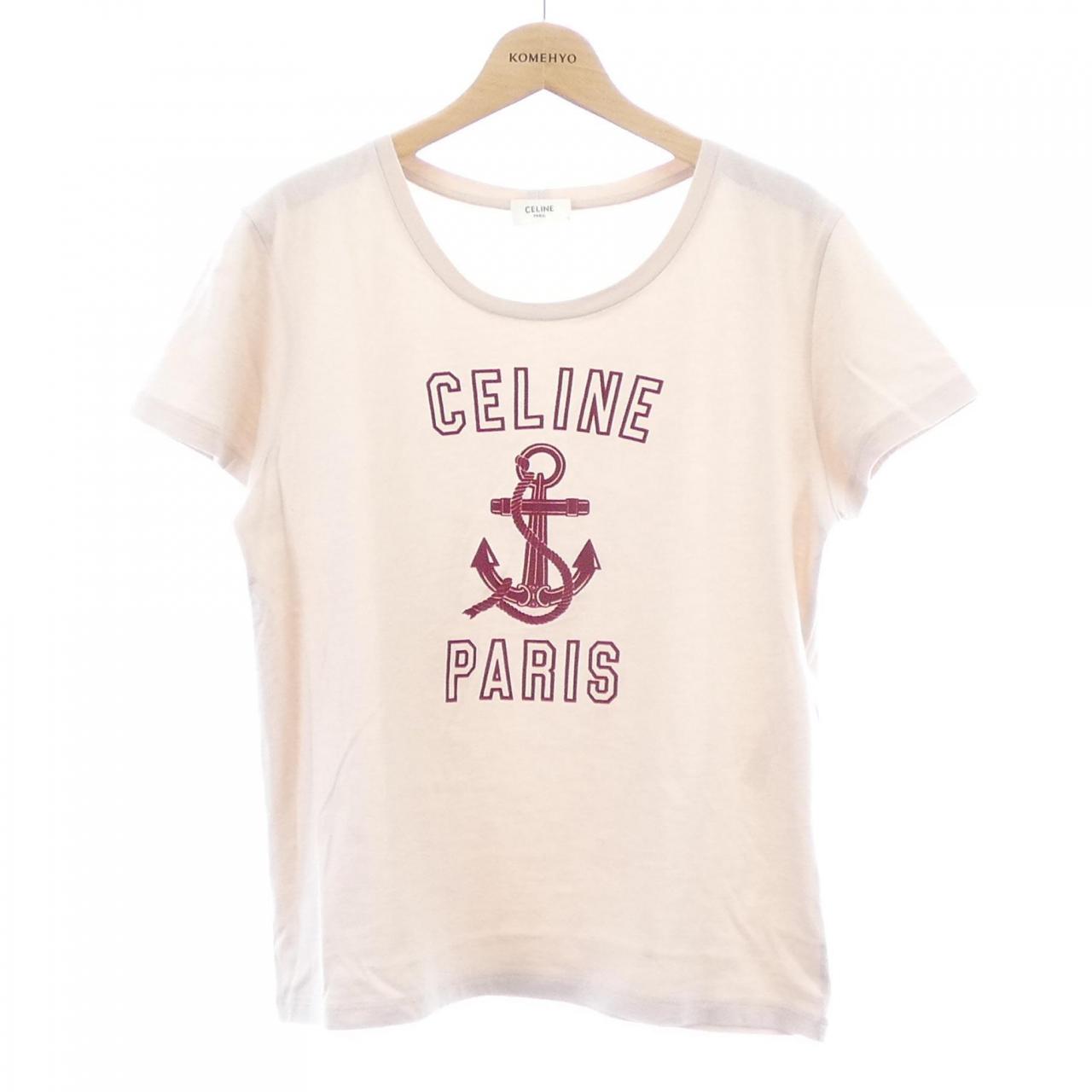 セリーヌ コットンTシャツ