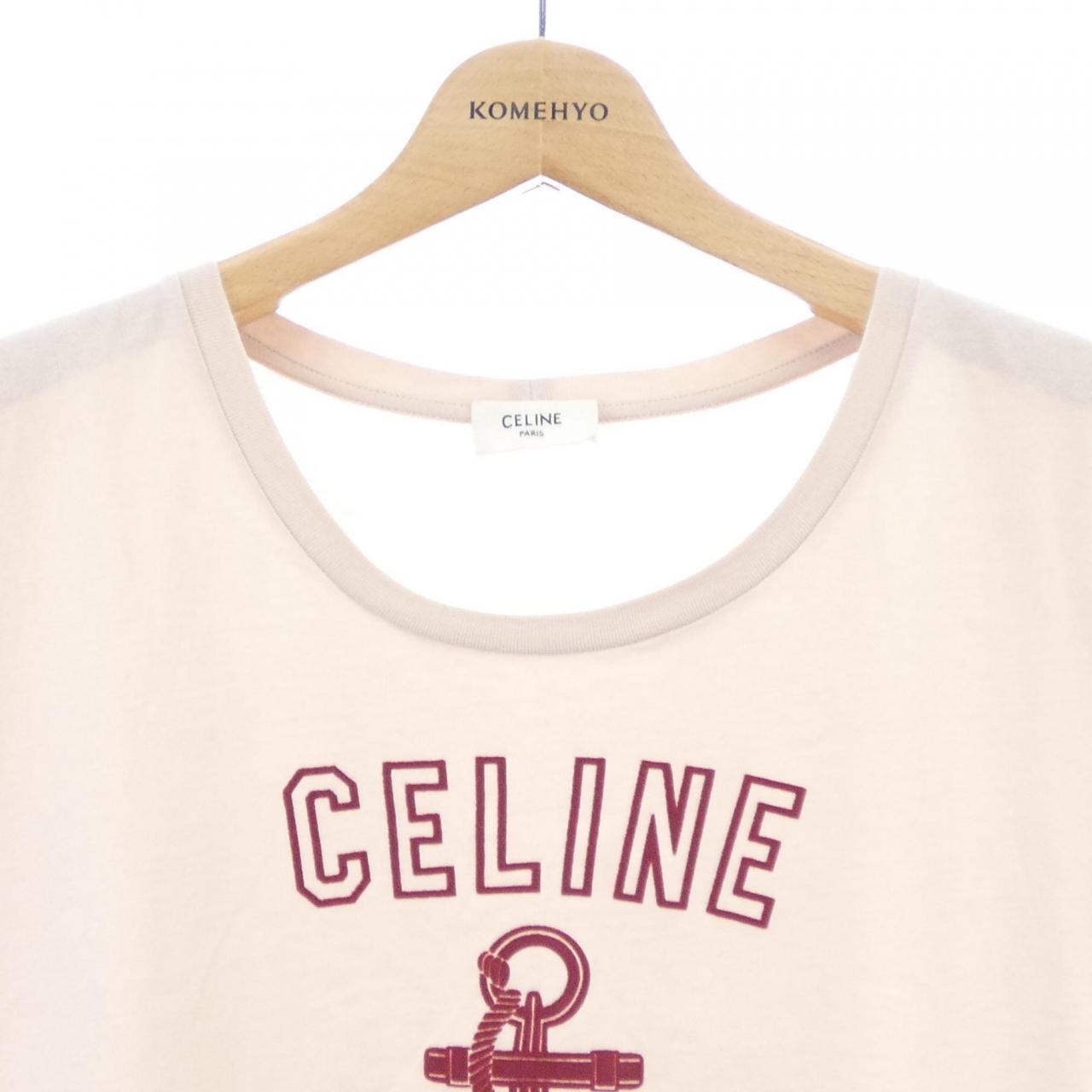 セリーヌ コットンTシャツ