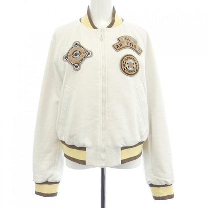 エルメス FIGURE ARTISTIQUE VARSITY EMBROIDE レザージャケット