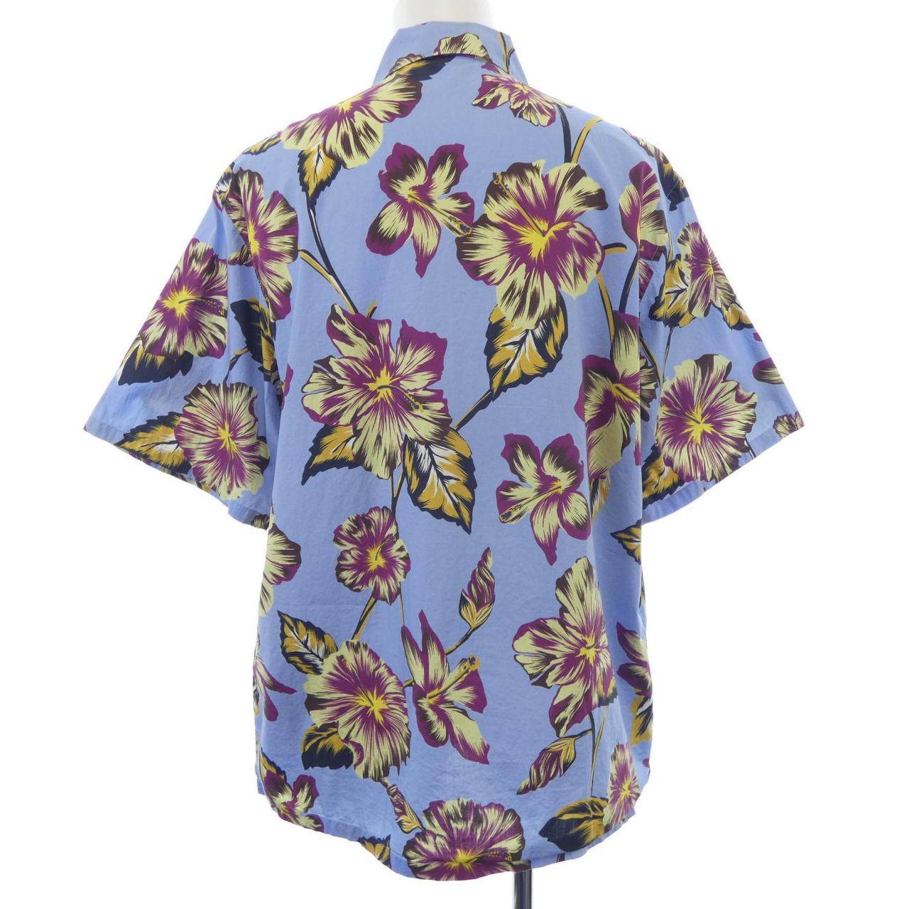 プラダ 花柄シャツ