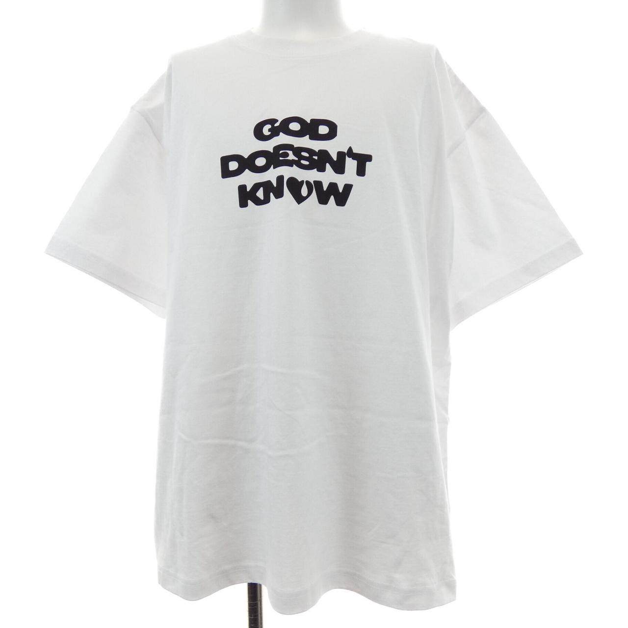 GODONLYKNOWS コットンTシャツ