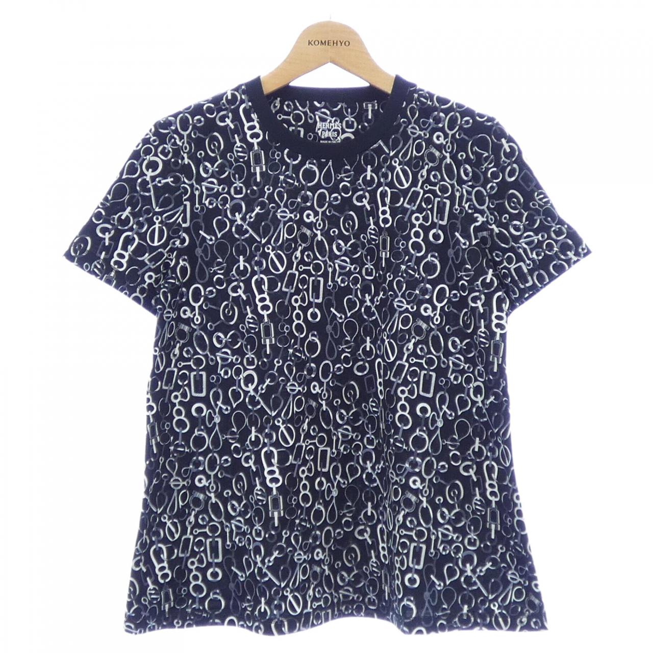 エルメス DO RE BOUCLES コットンTシャツ
