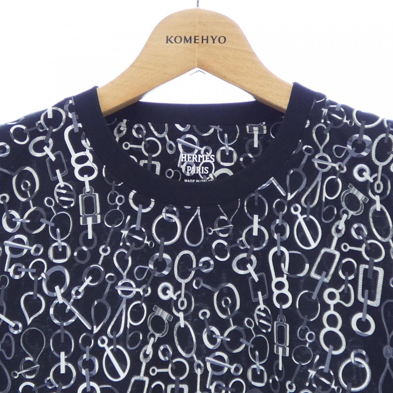 エルメス DO RE BOUCLES コットンTシャツ