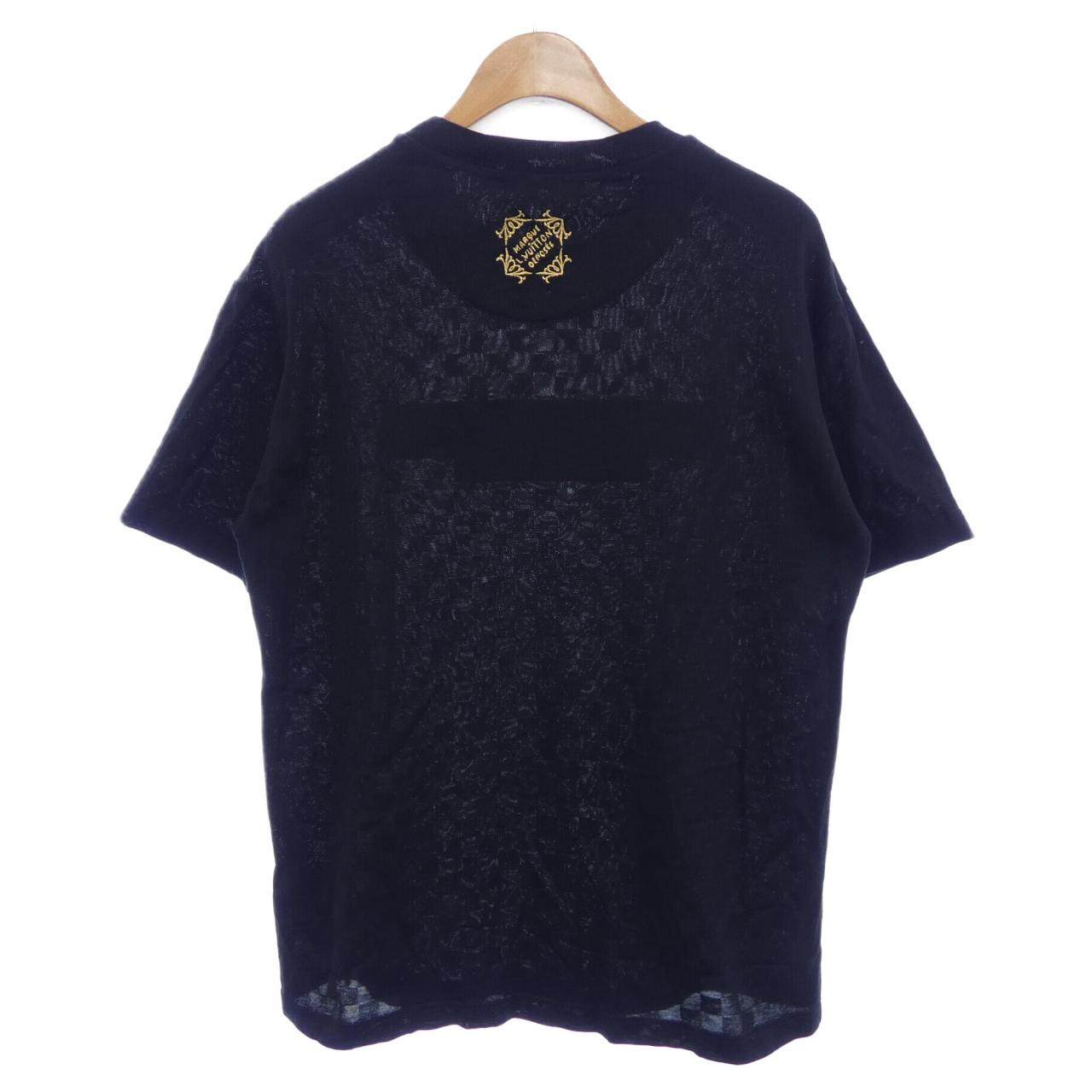 ルイヴィトン エンベリッシュドダミエピケ Tシャツ