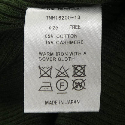 ザニューハウス カシミヤ混ニット