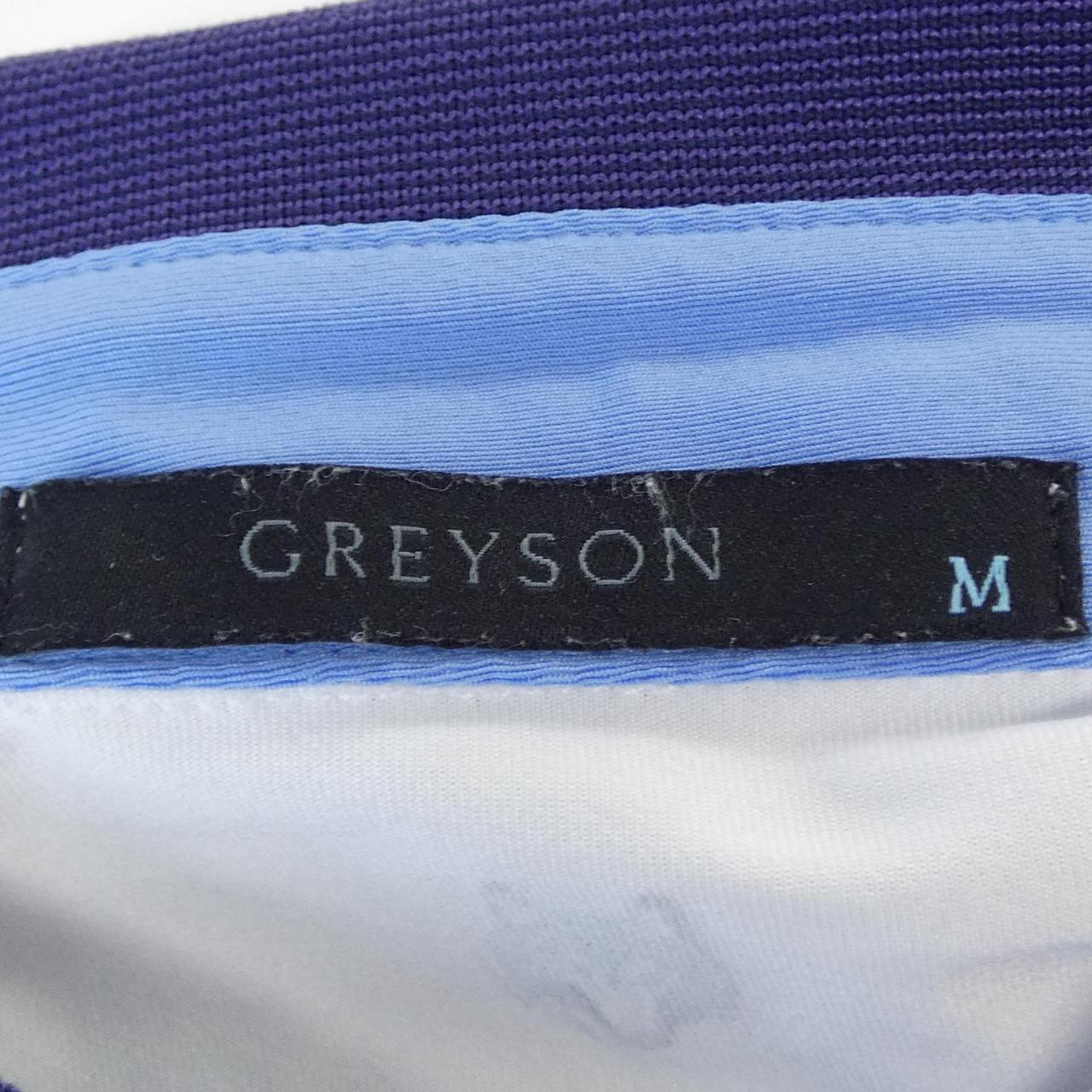 GREYSON コットンポロシャツ