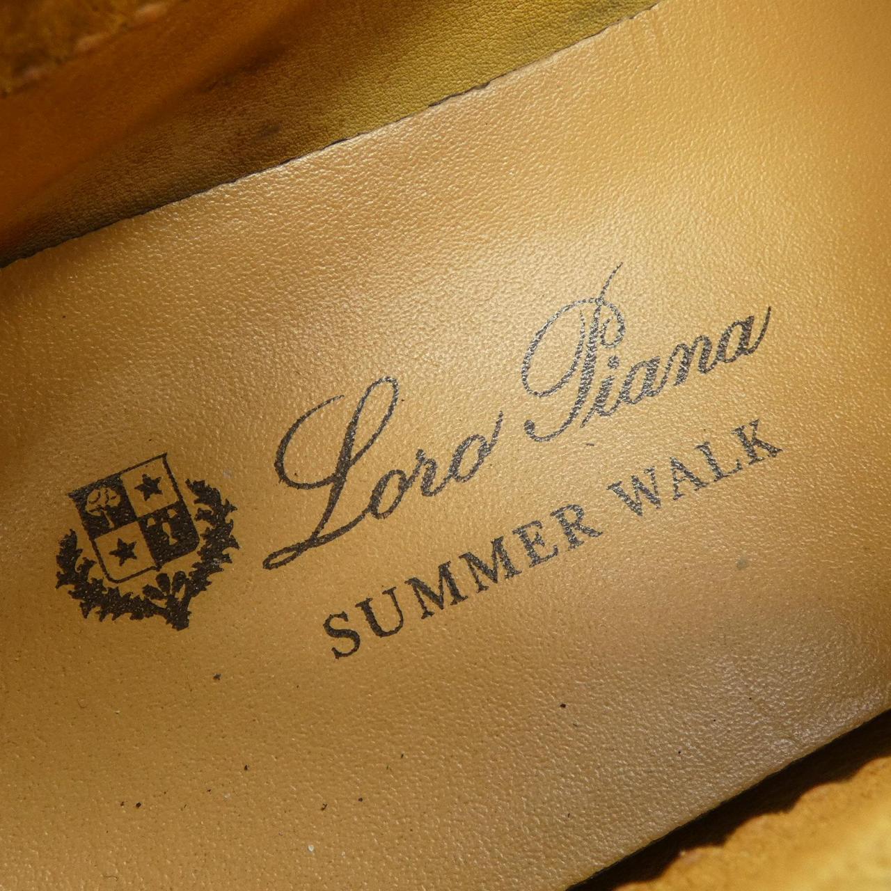 ロロピアーナ SUMMER WALK レザーローファー