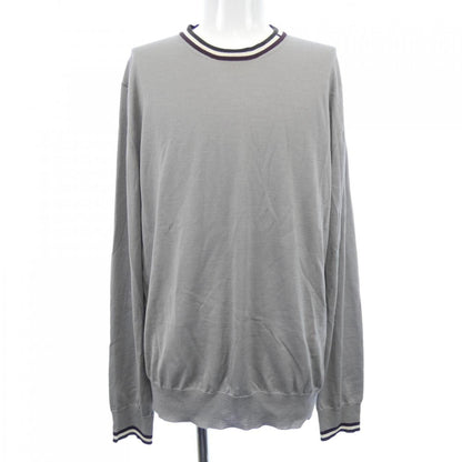 エルメス Rayure & Twist シルクカシミヤニットXL