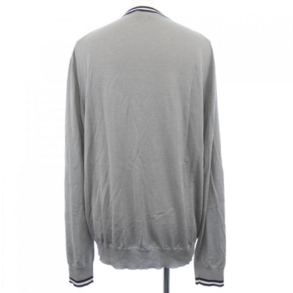 エルメス Rayure & Twist シルクカシミヤニットXL