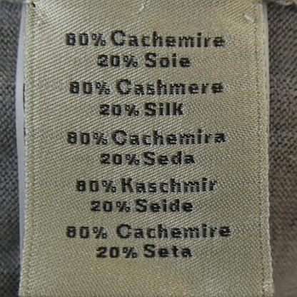 エルメス Rayure & Twist シルクカシミヤニットXL