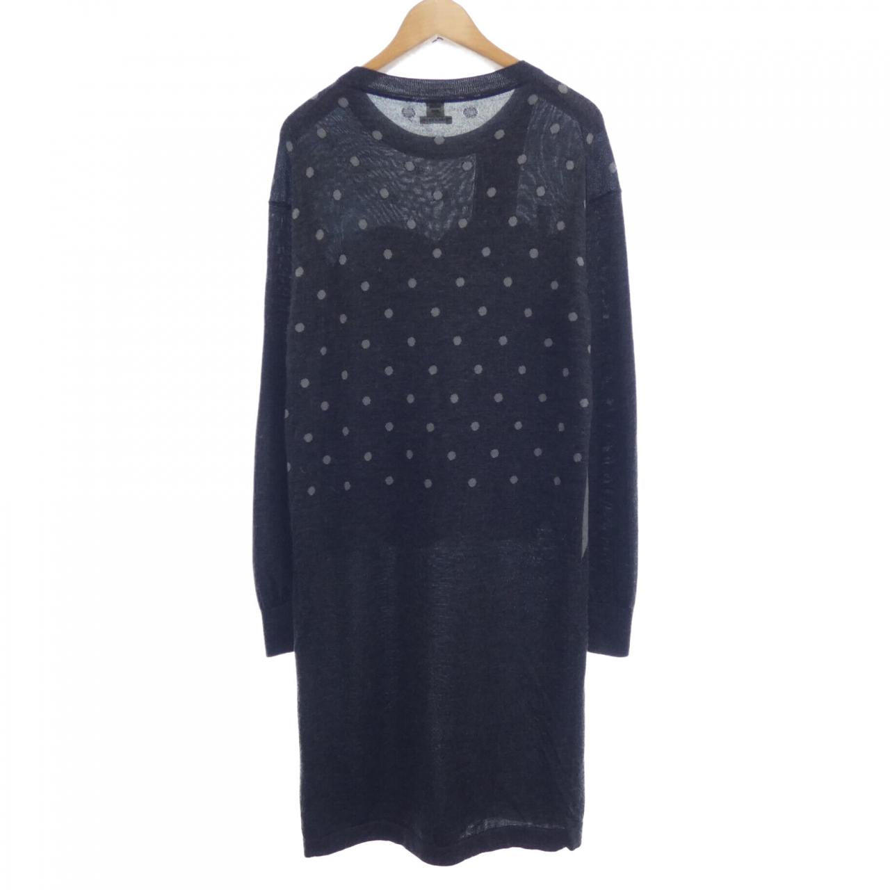 エルメス CLIC CLAC シルクカシミヤ ワンピース