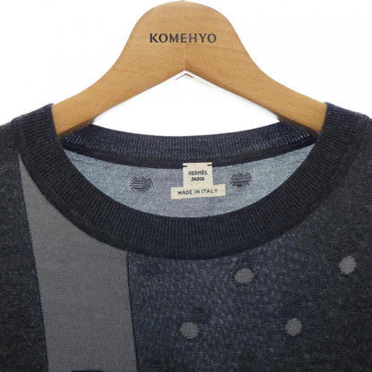エルメス CLIC CLAC シルクカシミヤ ワンピース