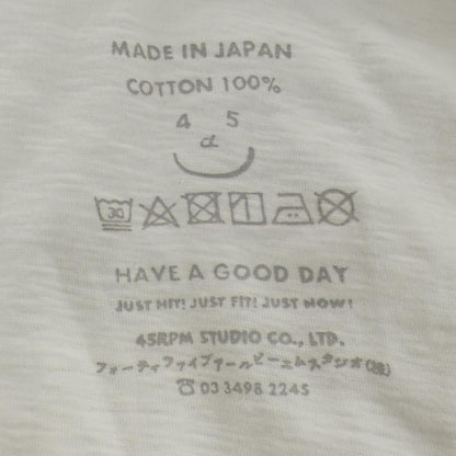 フォーティーファイブアールピーエム コットンTシャツ