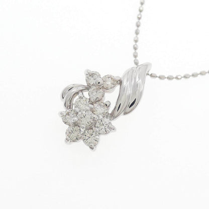 K18ホワイトゴールドダイヤモンドネックレス