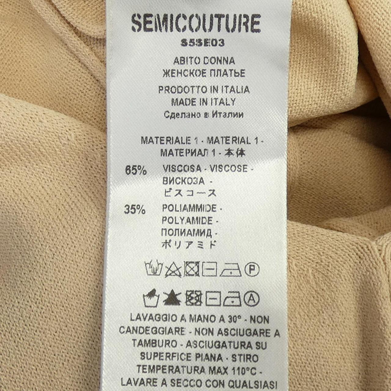 セミクチュール ワンピース