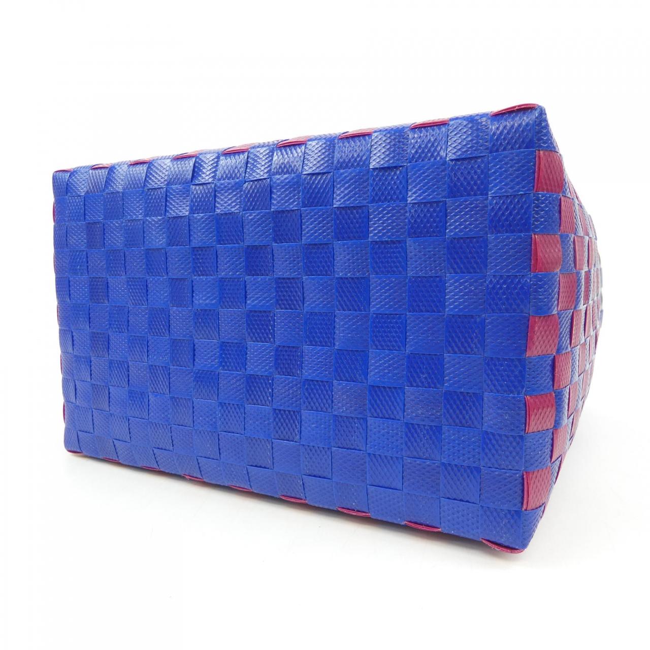 マルニ MARI MARKET JERSEY HANDLE BASKET バッグ