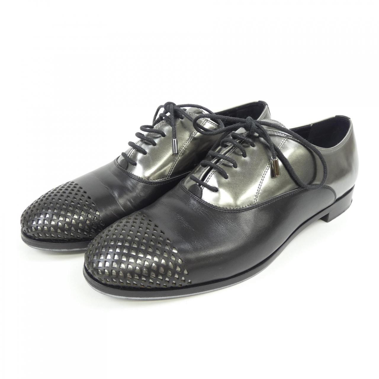 セルジオロッシ レザーフラットシューズ