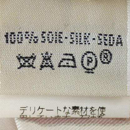エルメス AU GRE DU VEN シルク シャツ38