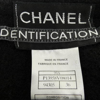 シャネル IDENTFICATIONノーカラージャケット