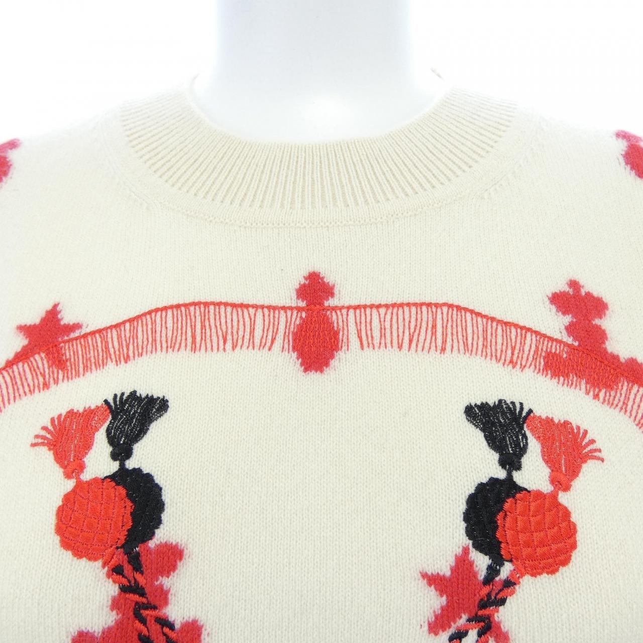 エルメス POSTE ET CAVALERIE36 カシミヤ ニット