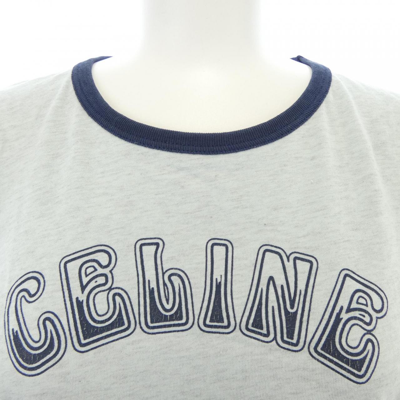 セリーヌ コットンTシャツ