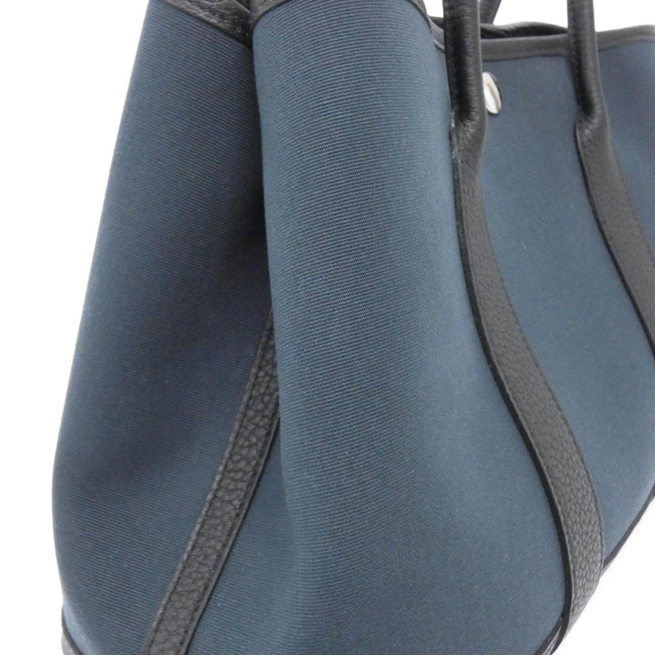 エルメス ガーデンパーティ30 トワルオフィシエ ネゴンダ バッグ