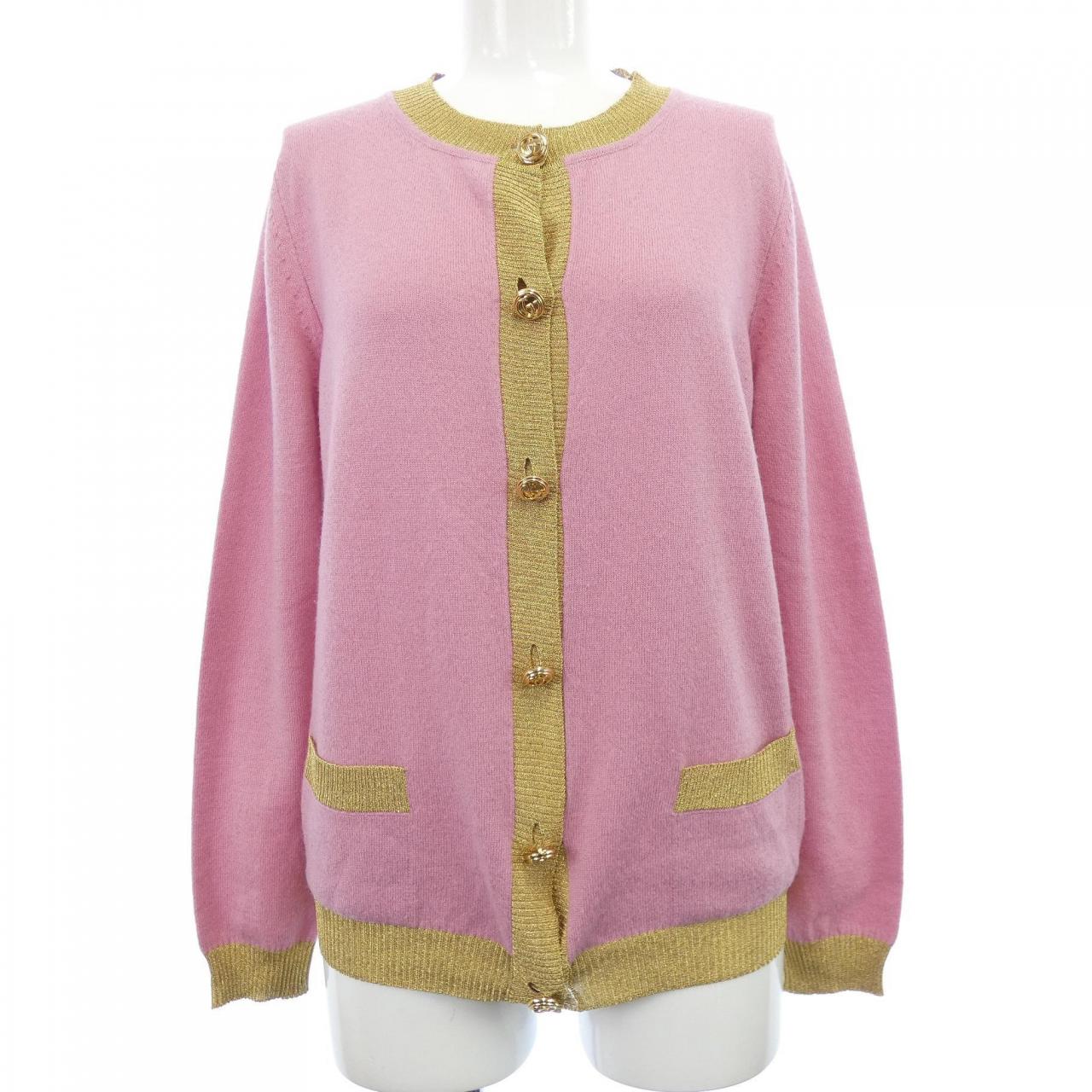 グッチ シルクカシミヤカーディガン
