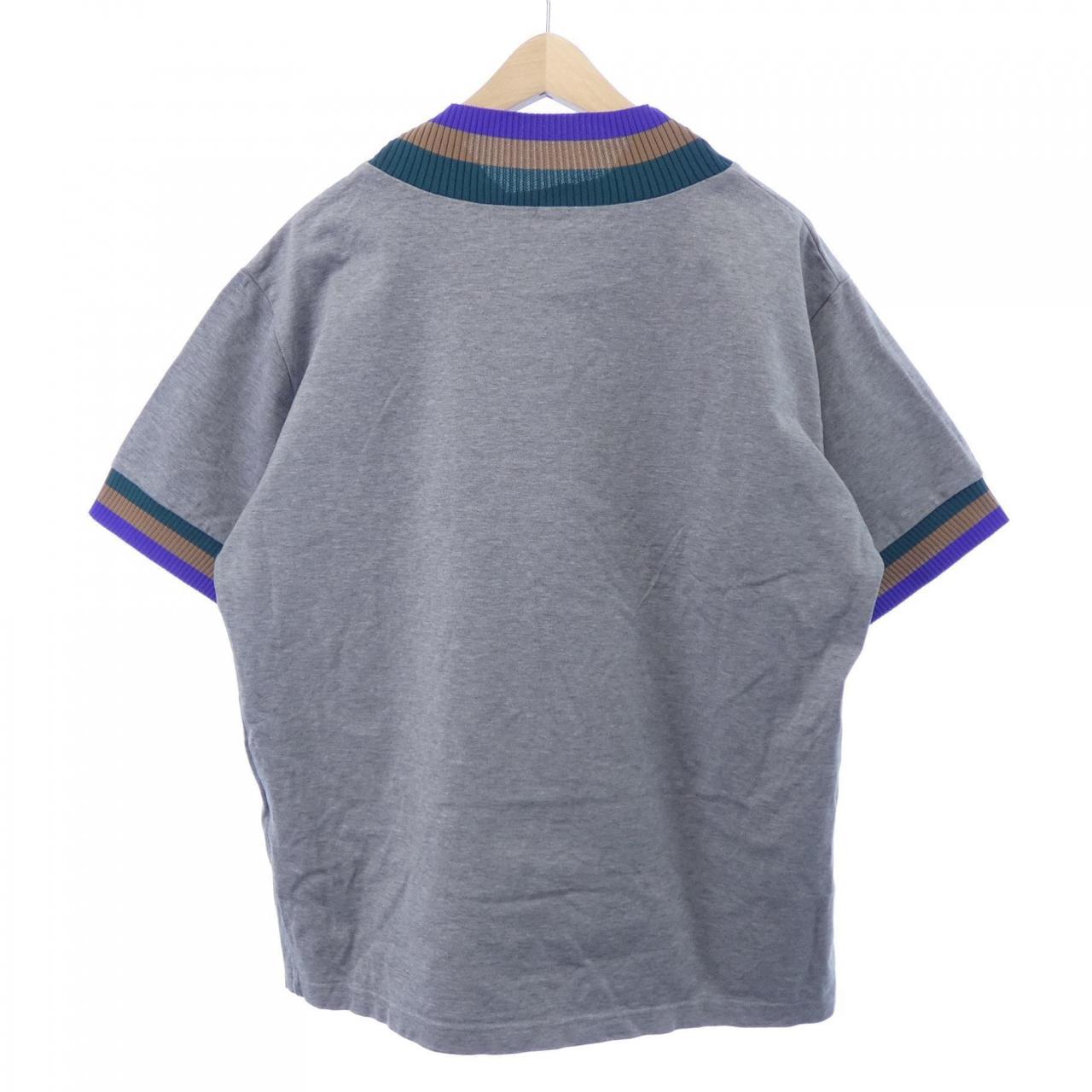 カラー コットンTシャツ