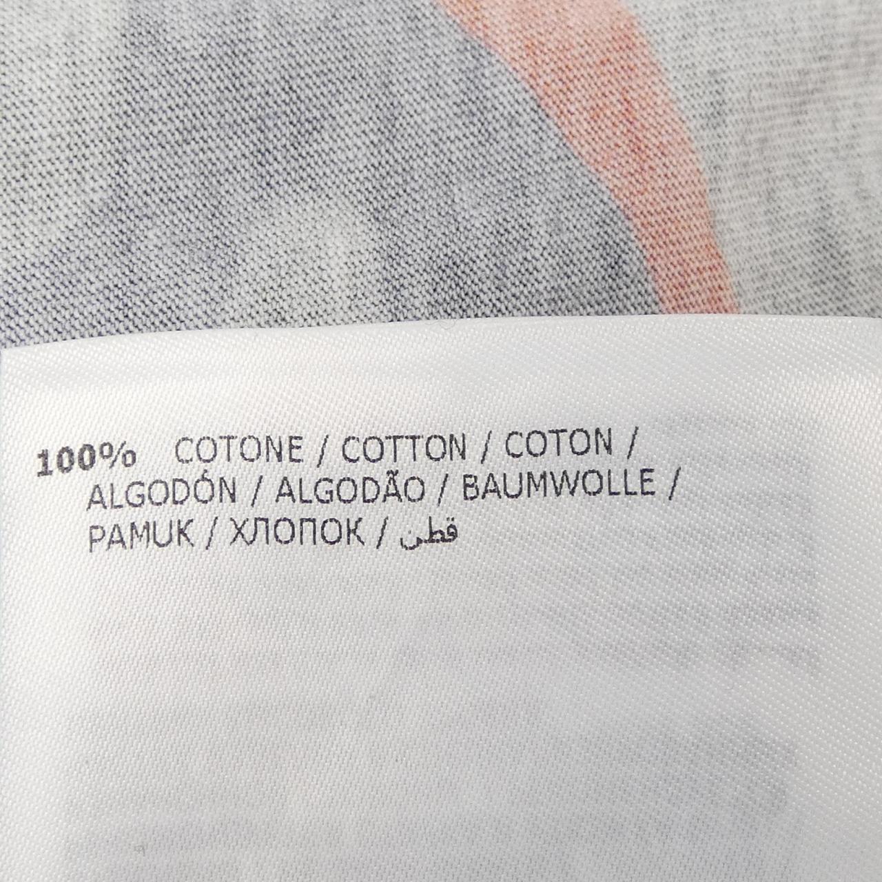 モンクレールガムブルー コットンTシャツ