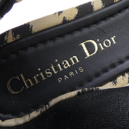 クリスチャンディオール DIOR MIZZA ナイロン フラットシューズ