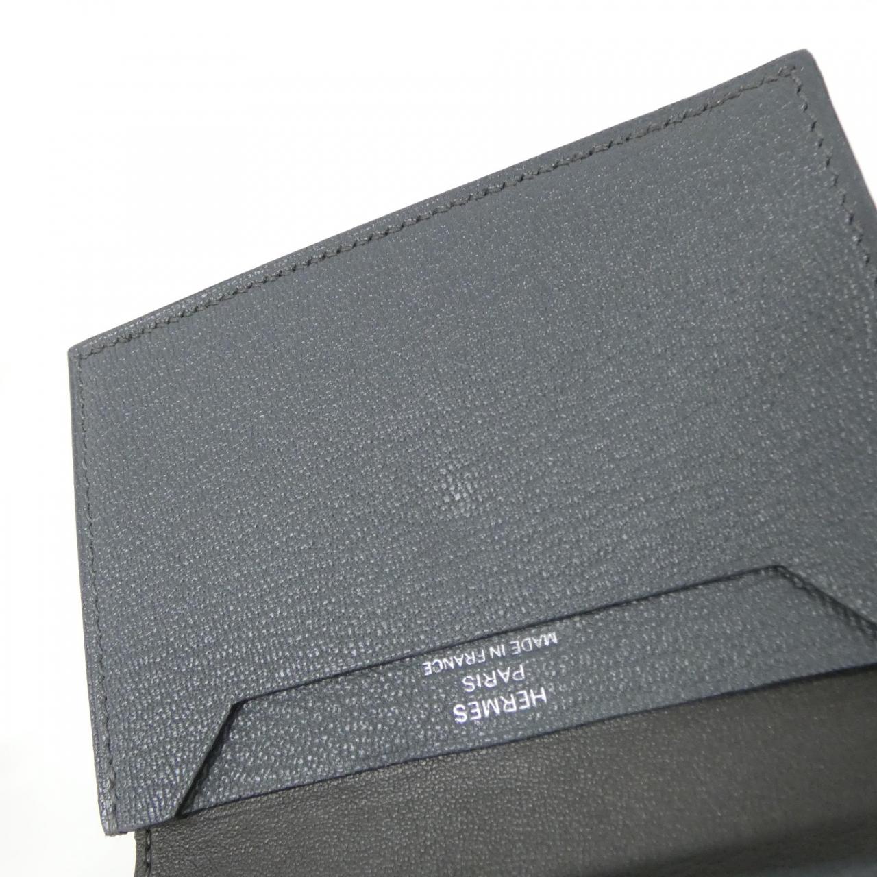 エルメス ベアンミニ シェーブル 二つ折り財布