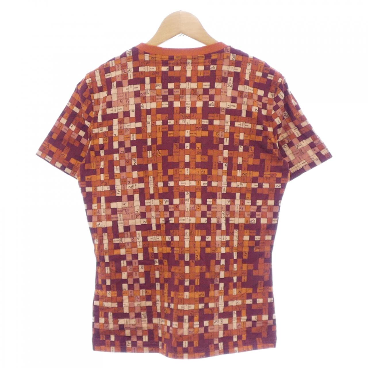 エルメス ボルデュックオカレ コットンTシャツ