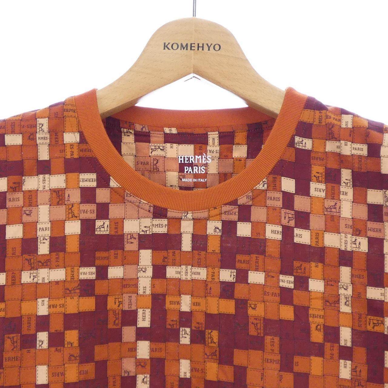 エルメス ボルデュックオカレ Tシャツ