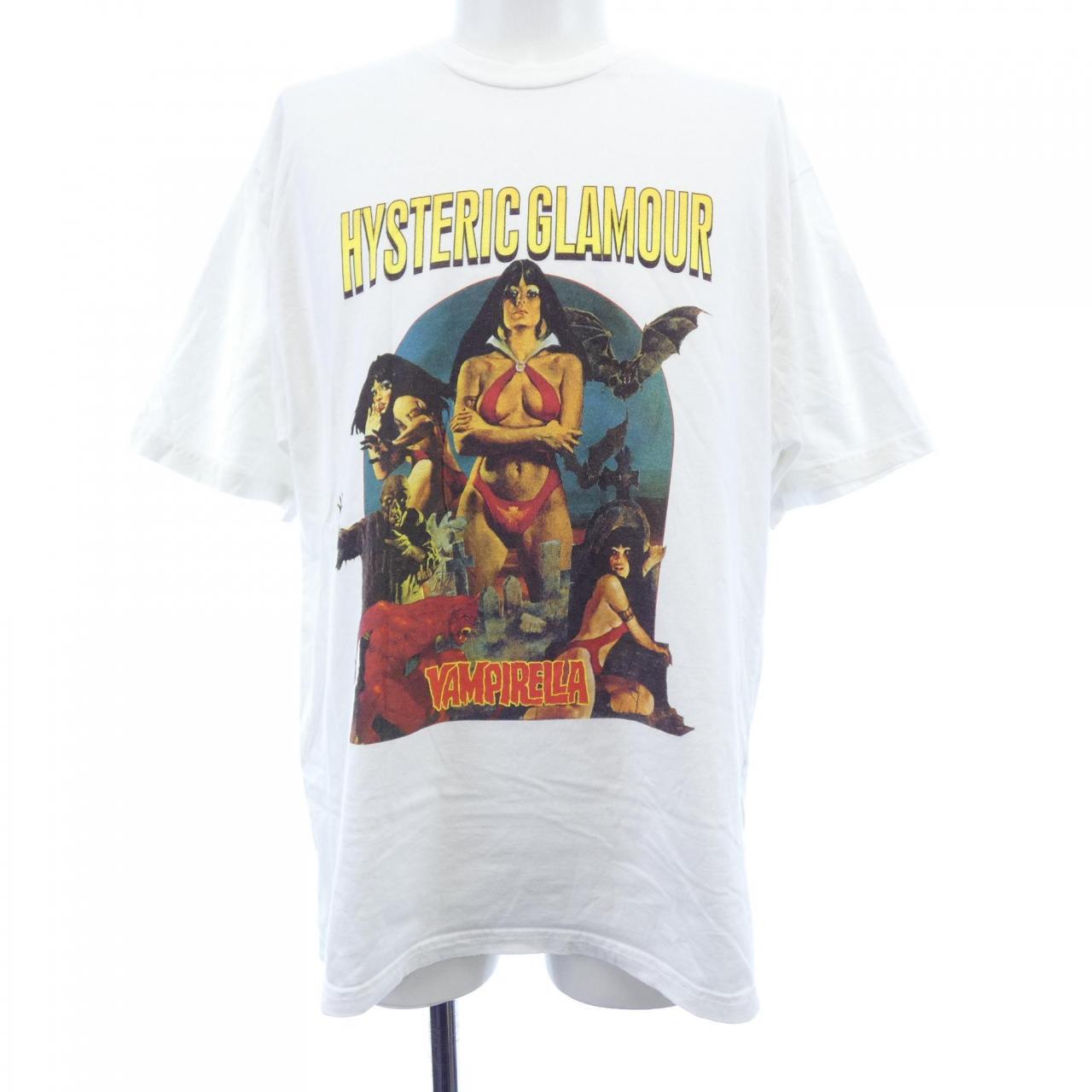 ヒステリックグラマー コットンTシャツ