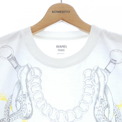エルメス パルフロワリミックス コットンTシャツ