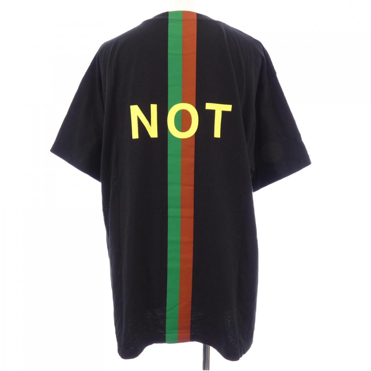 グッチ FAKE NOT コットンTシャツ