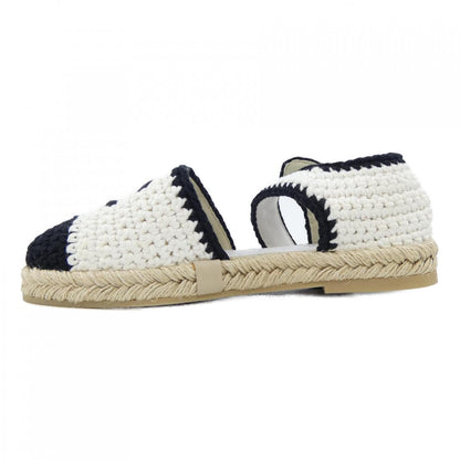 シャネル エスパドリーユ BRAIDED KNIT シューズ