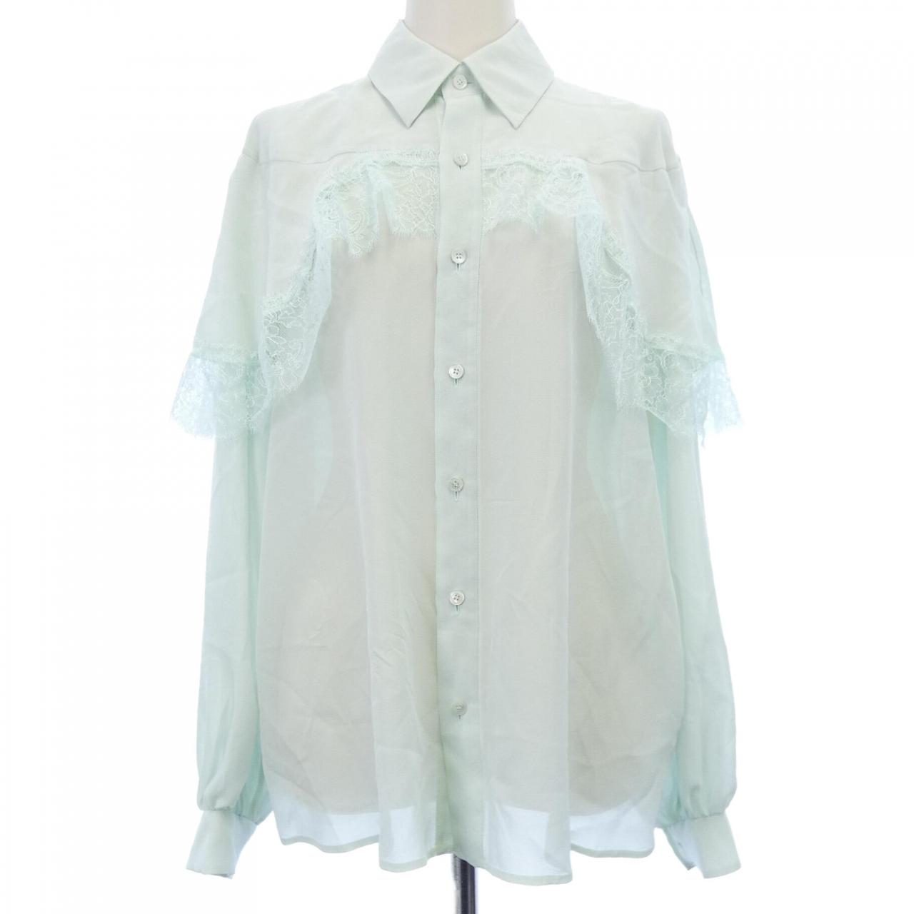 ブラミンク シルクシャツ