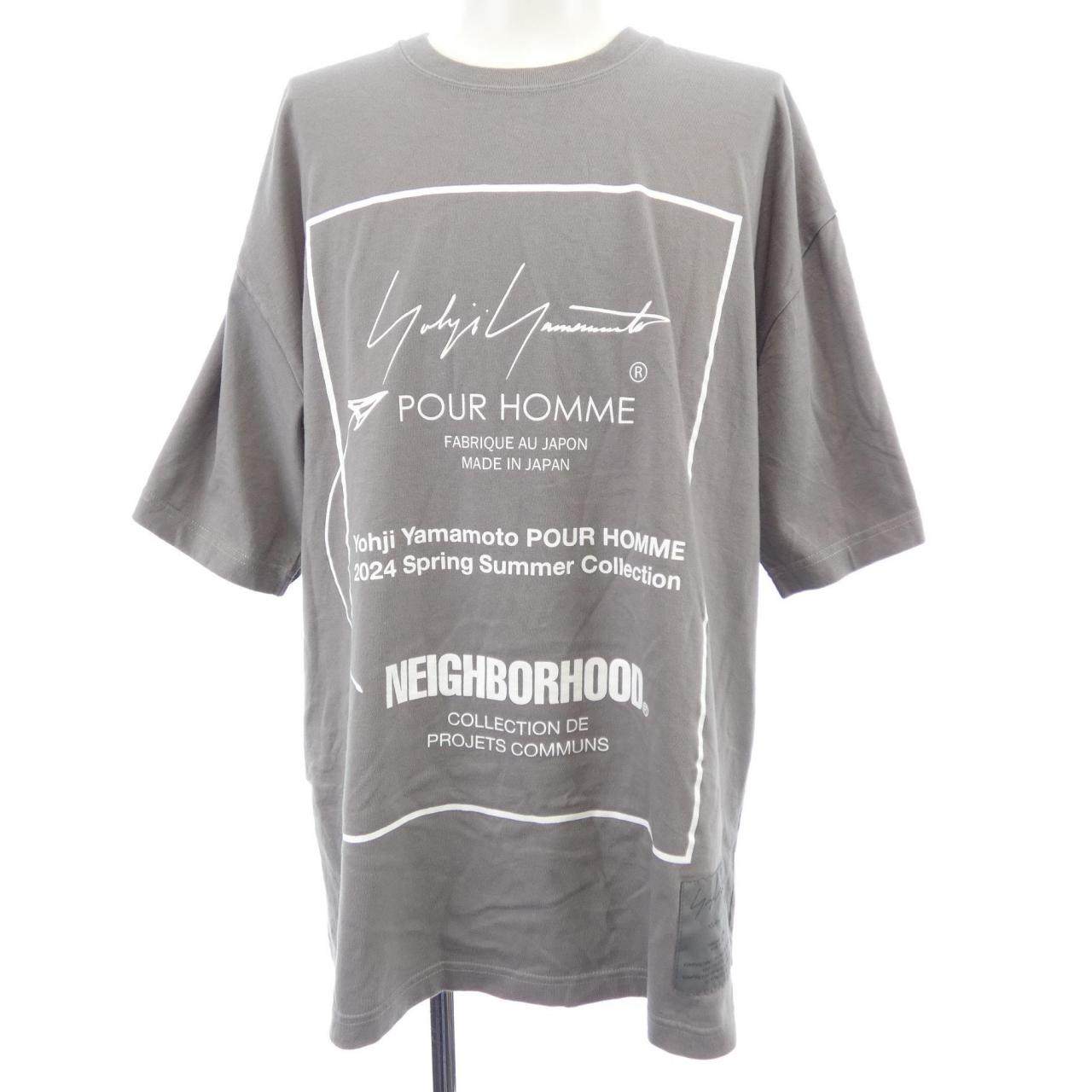 ネイバーフッド YOHJI YAMAMOTO コットンTシャツ