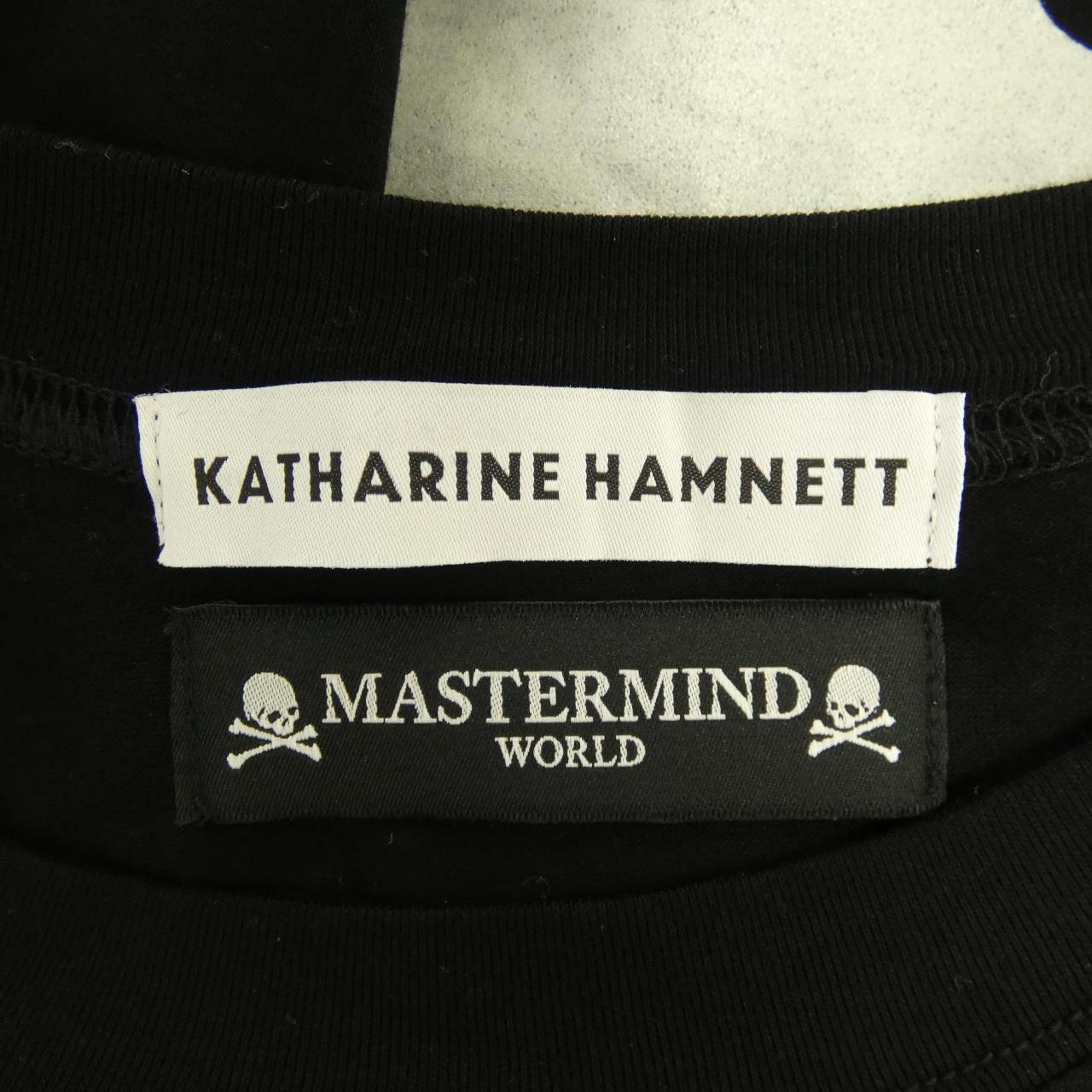 キャサリンハムネット MASTER MIND コットンTシャツ