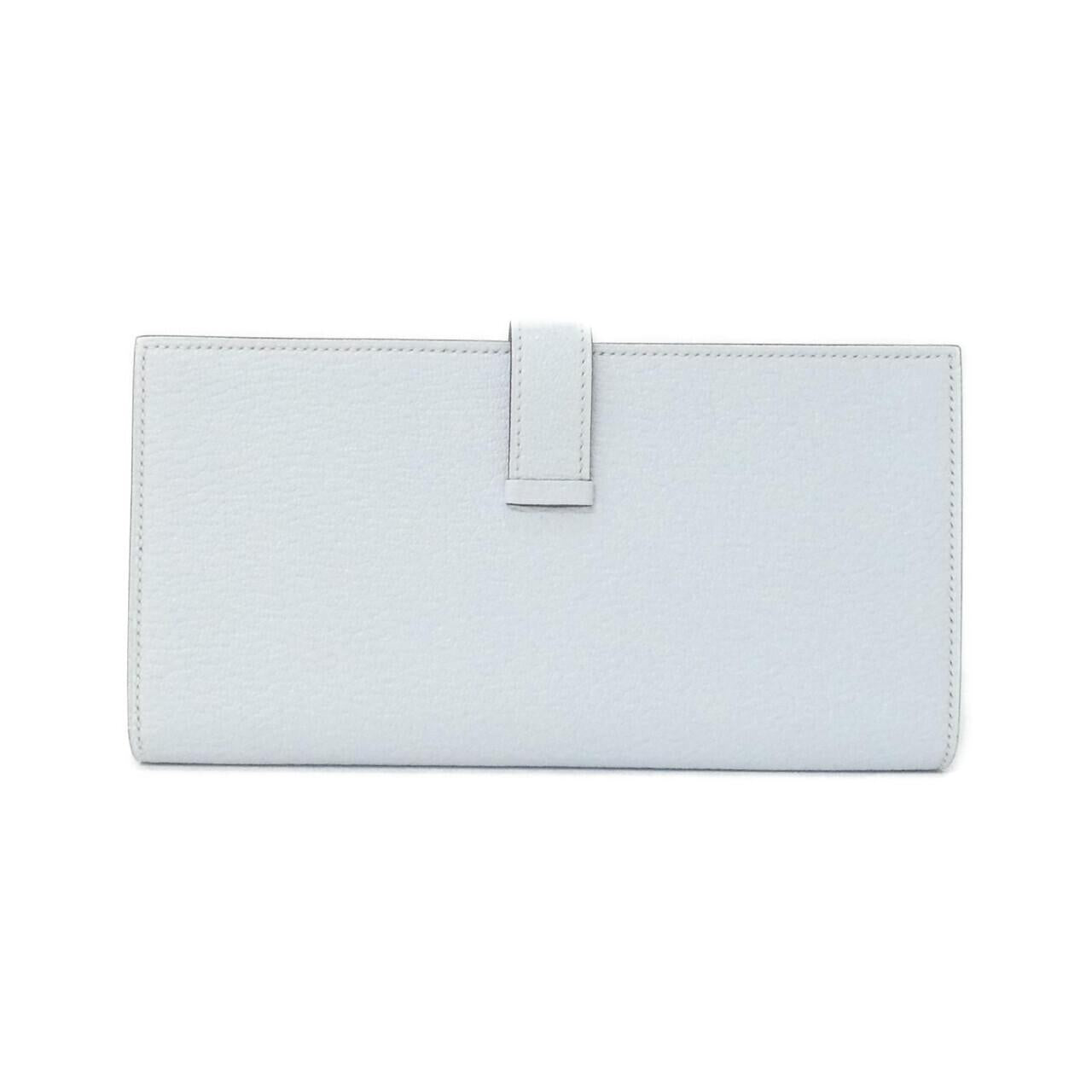 エルメス ベアンスフレ シェーブル 二つ折り長財布