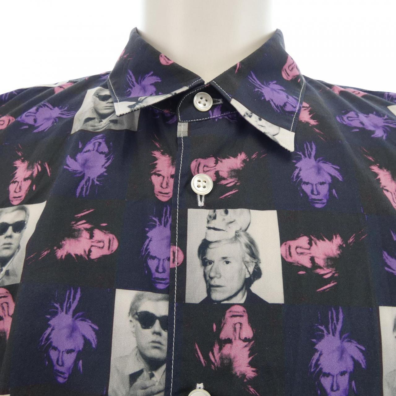 コムデギャルソンシャツ Andy Warhol 半袖シャツ