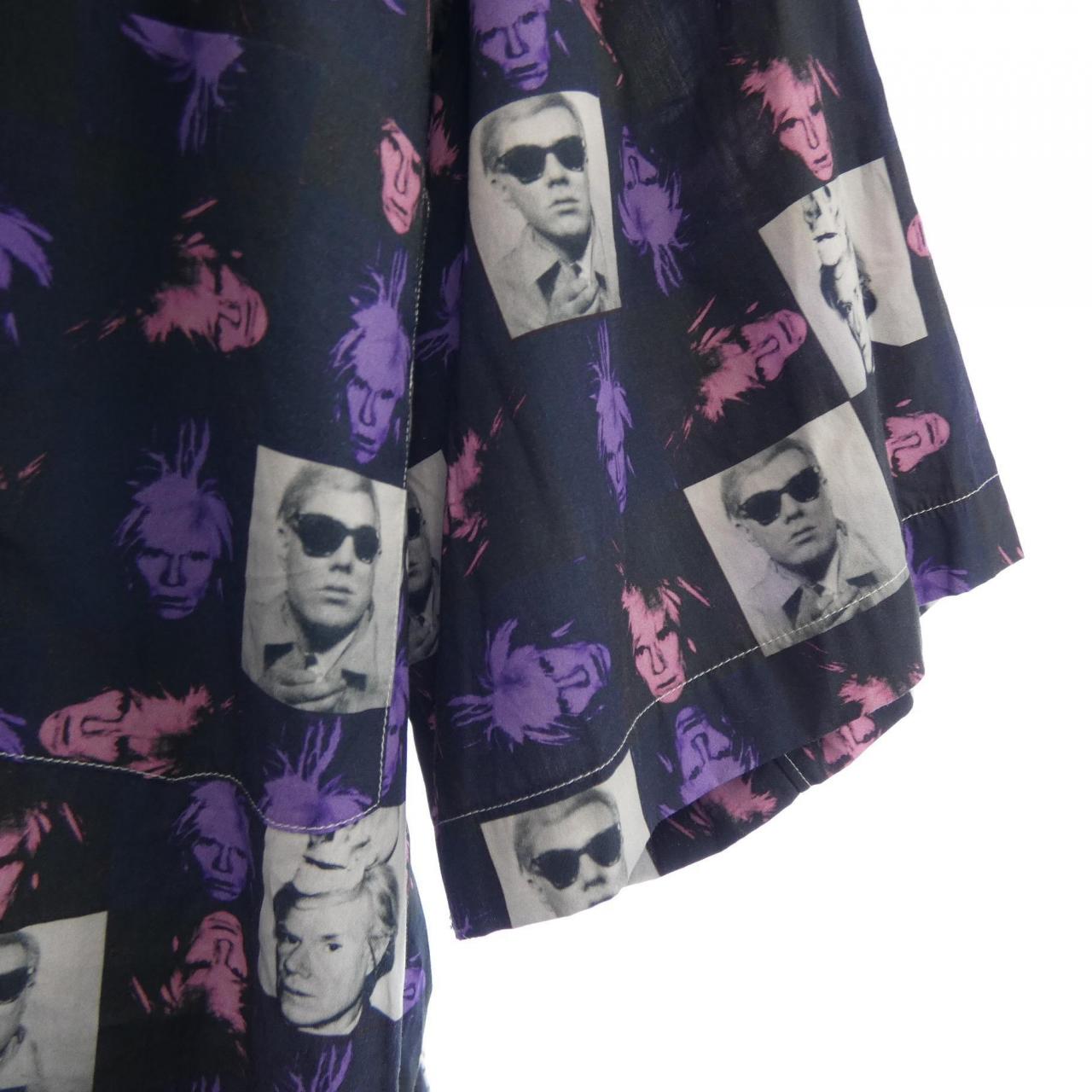 コムデギャルソンシャツ Andy Warhol 半袖シャツ