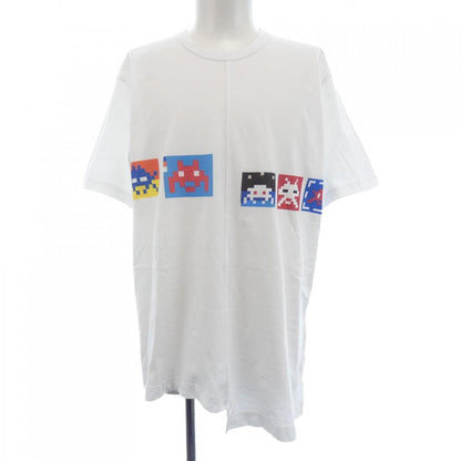コムデギャルソンシャツ INVADER コットンTシャツ