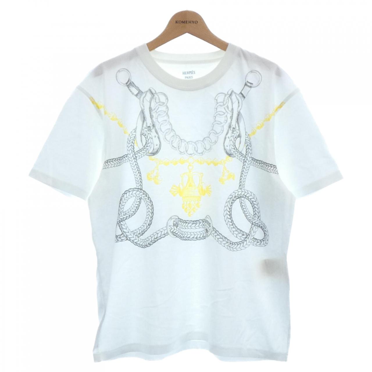 エルメス パルフロワリミックスTシャツ40