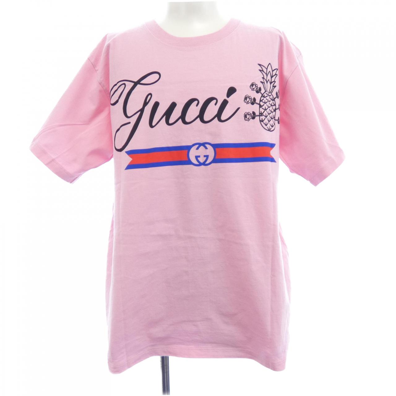 グッチ 22THOUSAND 7HUNDRED AND FIVE GUCCI SONGS コットンTシャツ