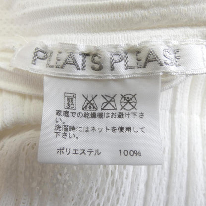 プリーツプリーズ メッシュチェック トップス