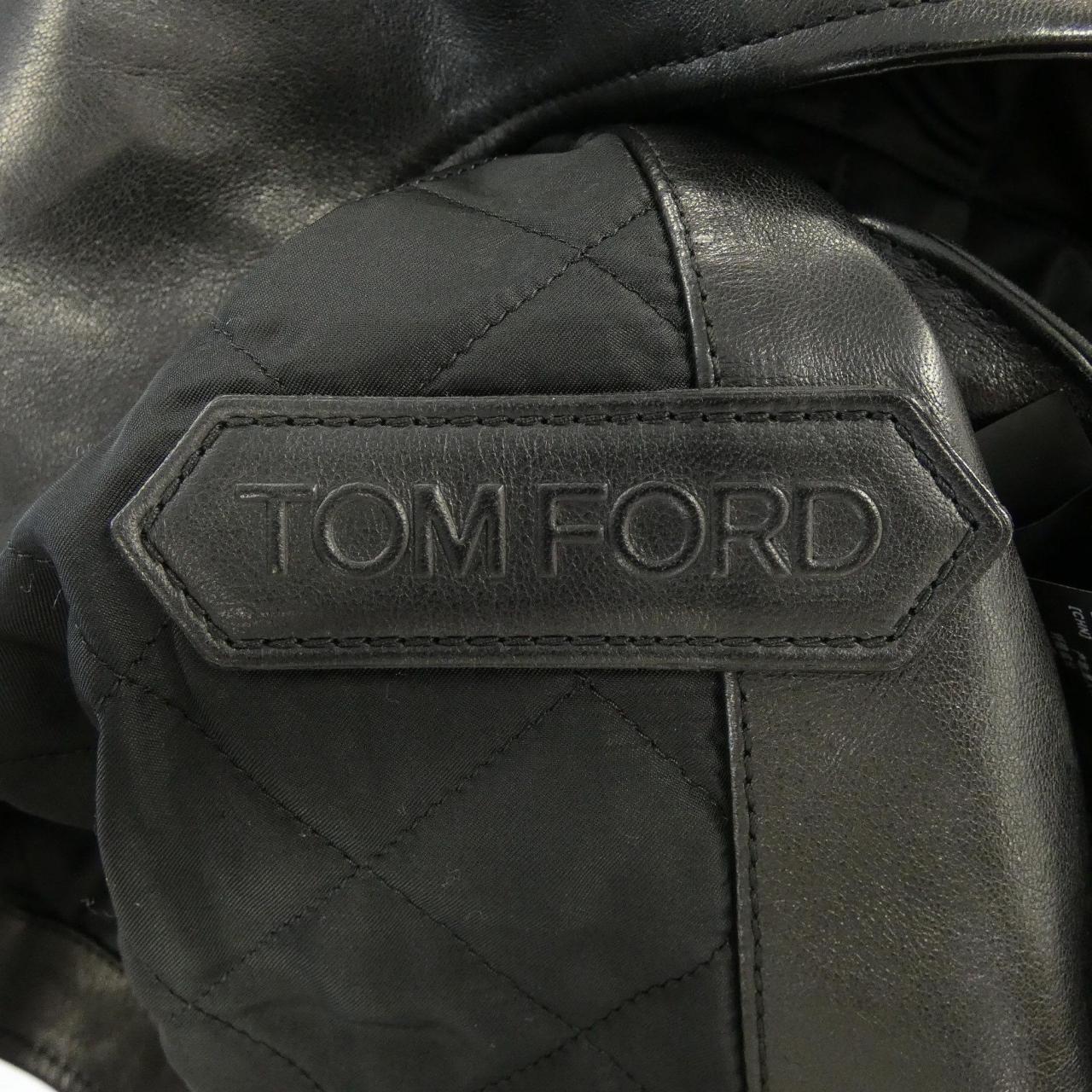 トムフォード ラムレザーライダースジャケット