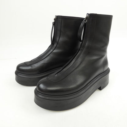 ザロウ ZIPPED BOOT I カーフスキン ブーツ